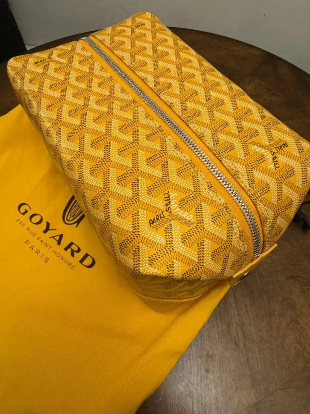 GOYARD BOWLING 25 TOILETRY BAG